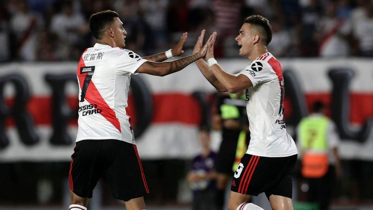 Matías Suárez y Rafael Santos Borré. Fuente (Instagram)