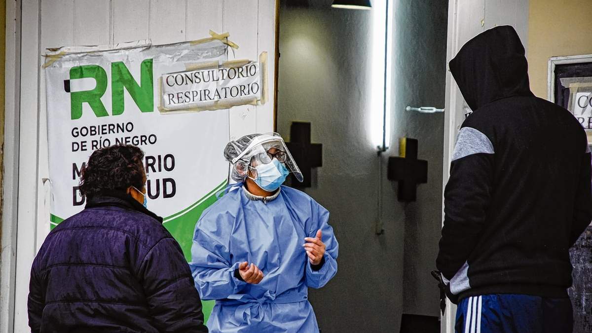 Coronavirus en Río Negro. Fuente: (Twitter)