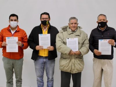 Se concreta alianza entre PRI-PAN-PRD en SLP: se llamará 'Sí, por San Luis Potosí'
