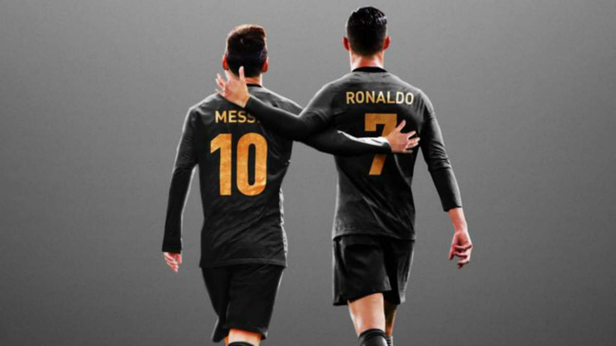 Lionel Messi y Cristiano Ronaldo. Fuente: (Twitter)