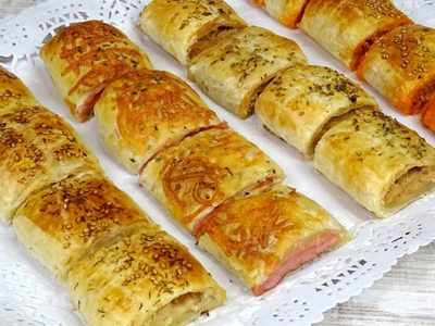Saladitos de hojaldre con queso y provenzal: poné la pava y hacete esta receta que es un 10