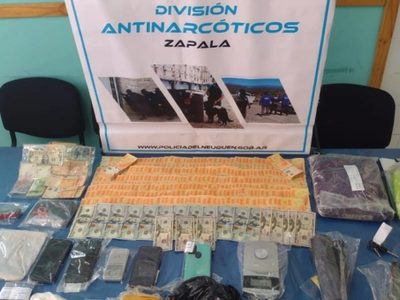 Golpe narco en Zapala: vendían y distribuían drogas en una ambulancia