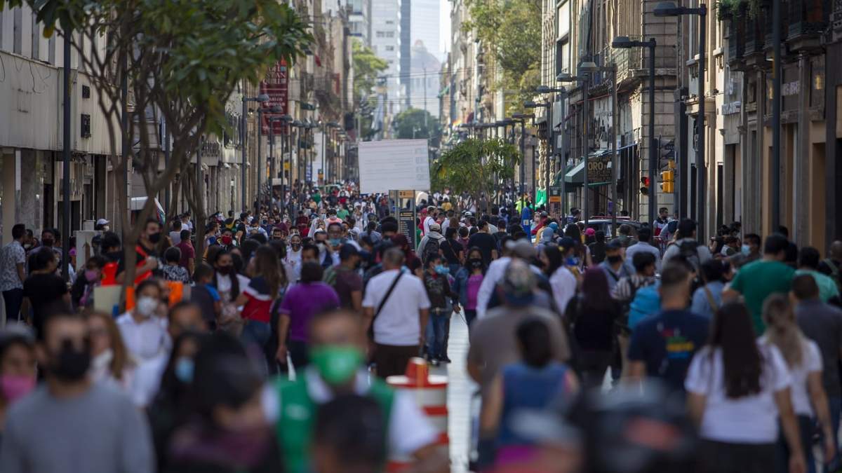 Calles de la ciudad de México en nueva normalidad