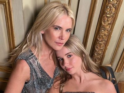 Valeria Mazza y su hija, Taína Gravier, son una oda al estilo con este look total black que es tendencia