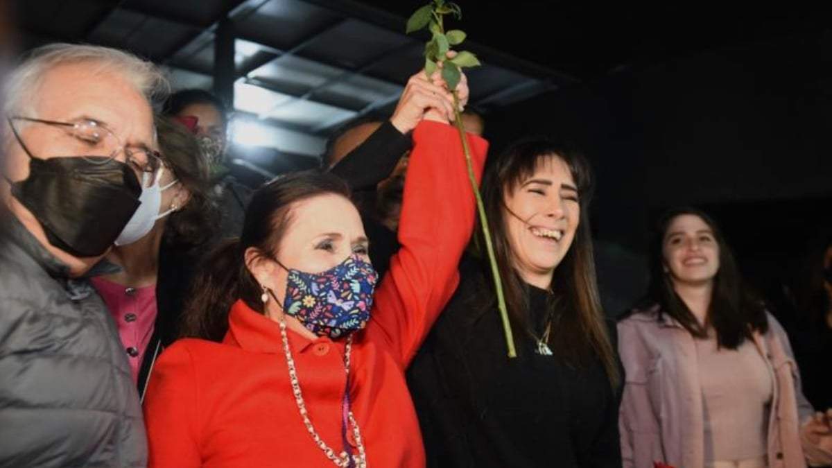 Salida de prisión de Rosario Robles