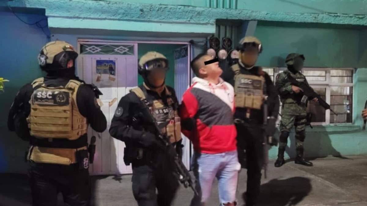 Uno de los detenidos