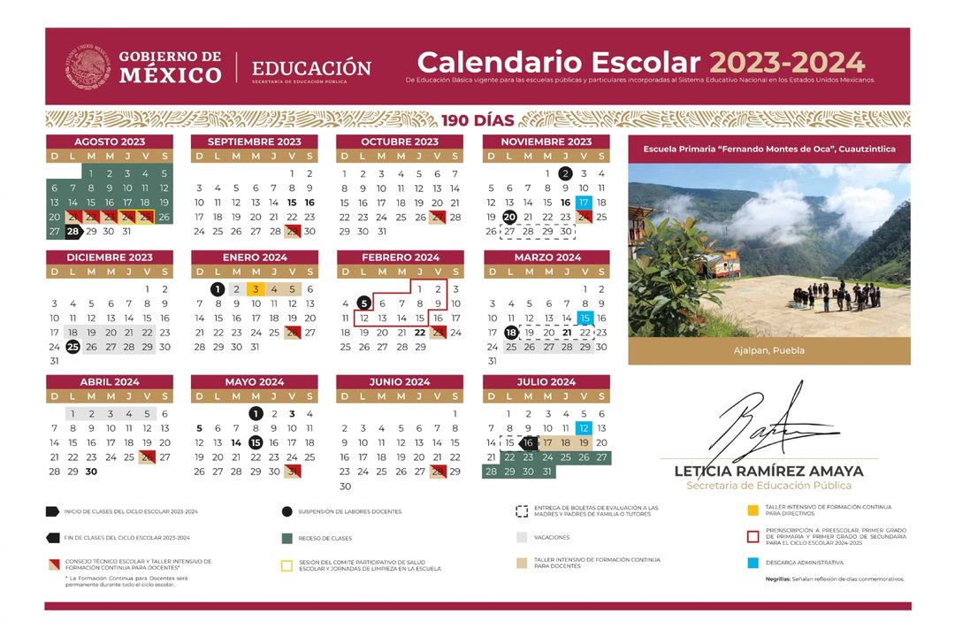 Calendario escolar ok