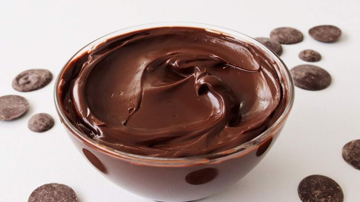 Ganache de chocolate. Fuente: (X)
