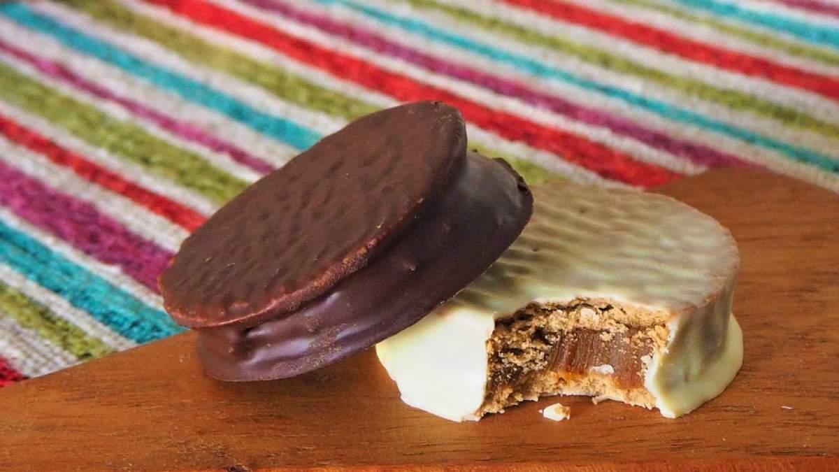 Alfajores marplatenses. Fuente: (Twitter)