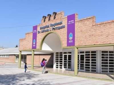 Dos personas heridas en un incendio en el hospital Perrupato