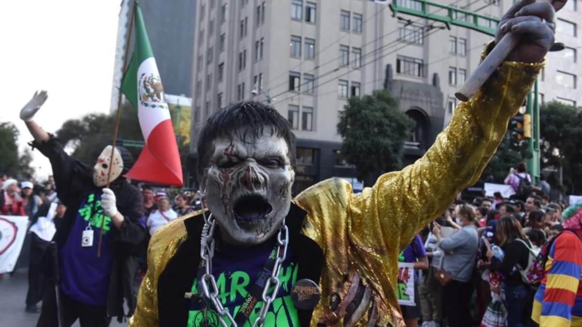 Sábado de terror en CDMX: cierres en Reforma/Juárez por la Marcha Zombie. Planifica tu ruta.
