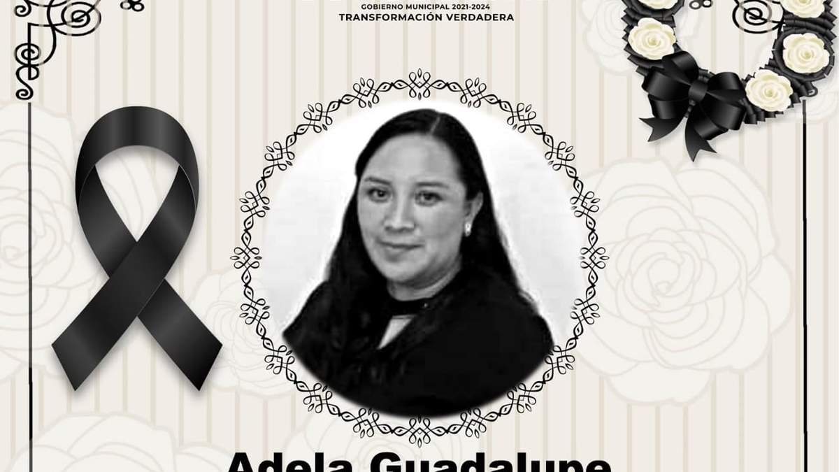 Adela Guadalupe Castellanos Regino, presidenta del sistema DIF del municipio de San Andrés Calpan