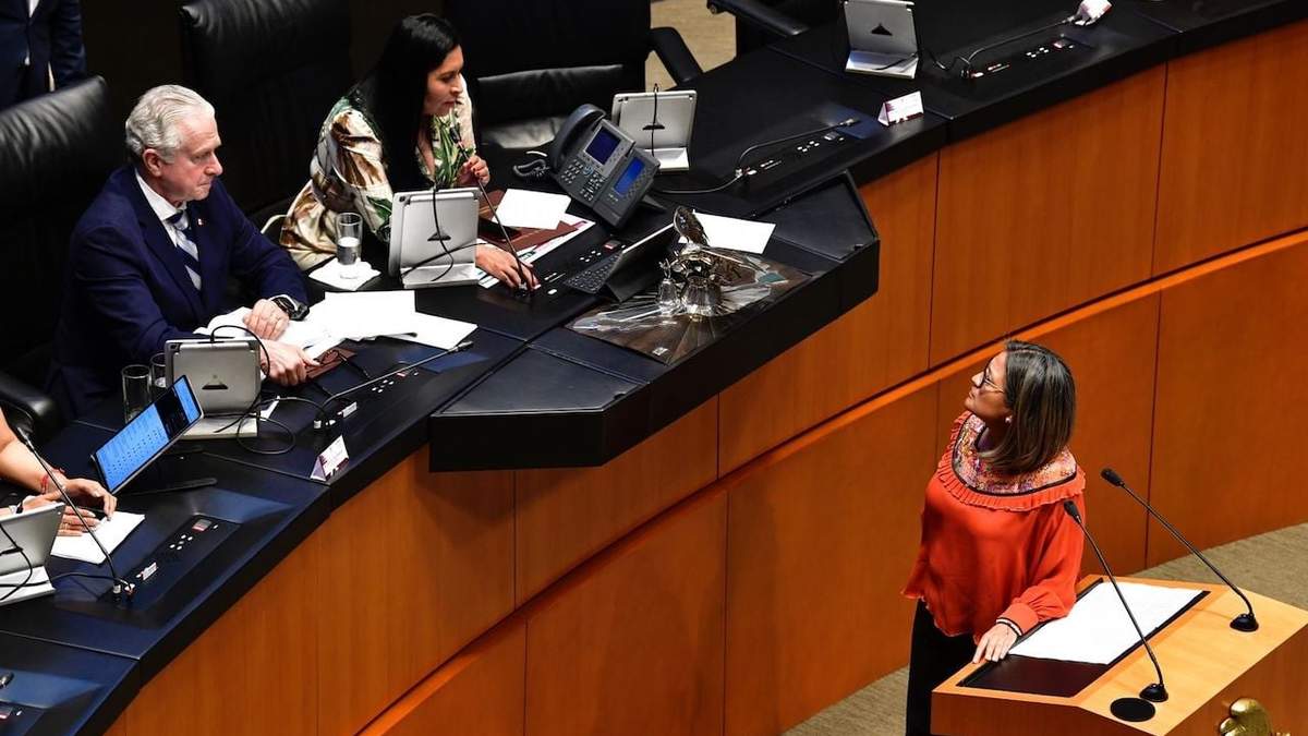 La diputada morenista Aleida Alavez propuso en tribuna el punto de acuerdo sobre Creel