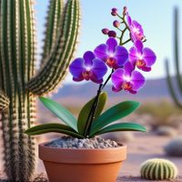 Amigos cactus y amigos orquídeas: ¿cuál sos?