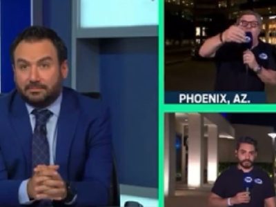 “Piojo” Herrera llama "pedazo de tonto" a un compañero durante una transmisión en vivo