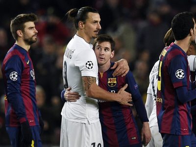 La particular declaración de Zlatan Ibrahimovic sobre Lionel Messi