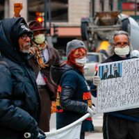 Protestas a favor de Donald Trump reclaman en contra de la cuarentena por coronavirus