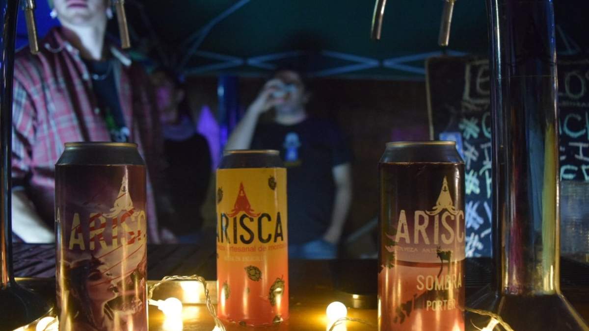 En el evento expusieron diferentes marcas de cervezas. Fuente (Entre Cordilleras).
