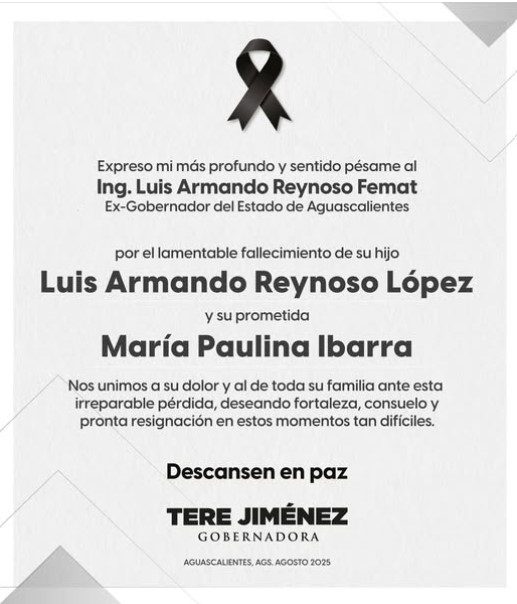 CONDOLENCIAS
