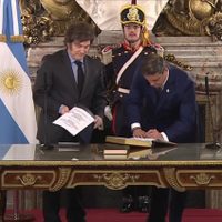Lisandro Catalán juró como ministro del Interior