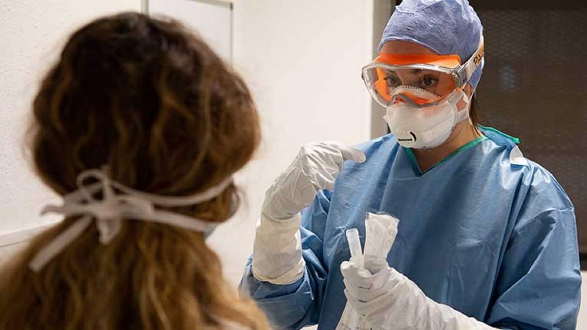 Numerosos pacientes de Zapala esperan el resultado de los hisopados realizados. Fuente. (Twitter).
