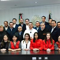 Senadores propietarios y suplentes del PRI ratifican voto en contra de la reforma judicial