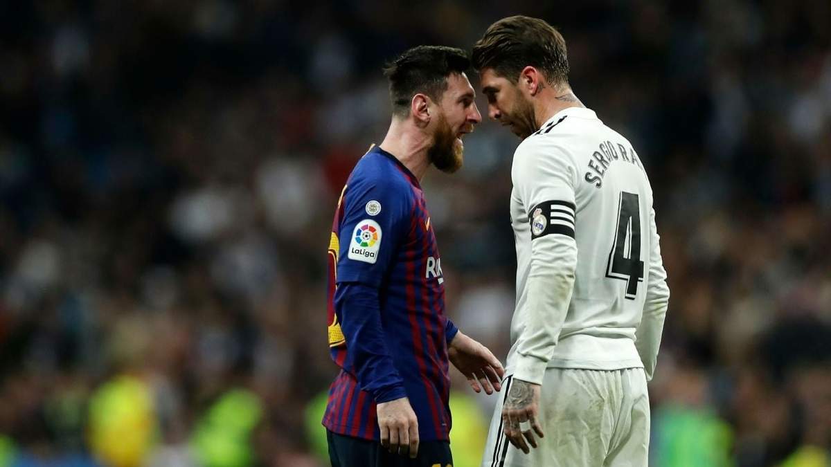 Lionel Messi y Sergio Ramos. Fuente: (X)