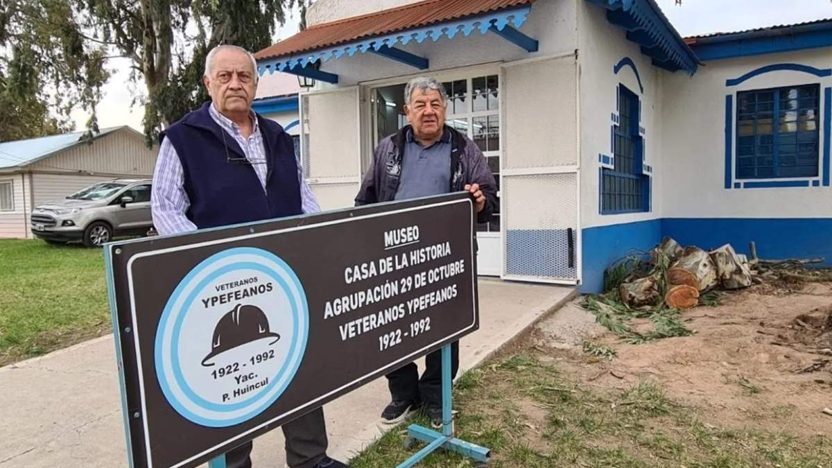 La casa Museo de la historia del petróleo en Neuquén que fundaron los Ypefianos. Fuente: (Facebook)