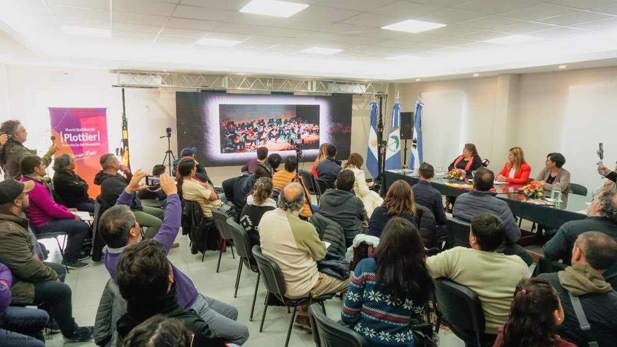 Lanzamiento del IX Encuentro Binacional MOLPA 2022 en Plottier. Fuente: (Facebook)