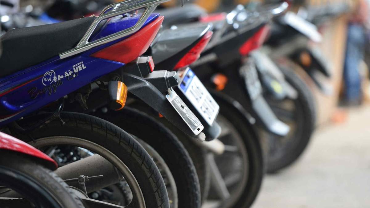 Venta de motos. Fuente: (Twitter)