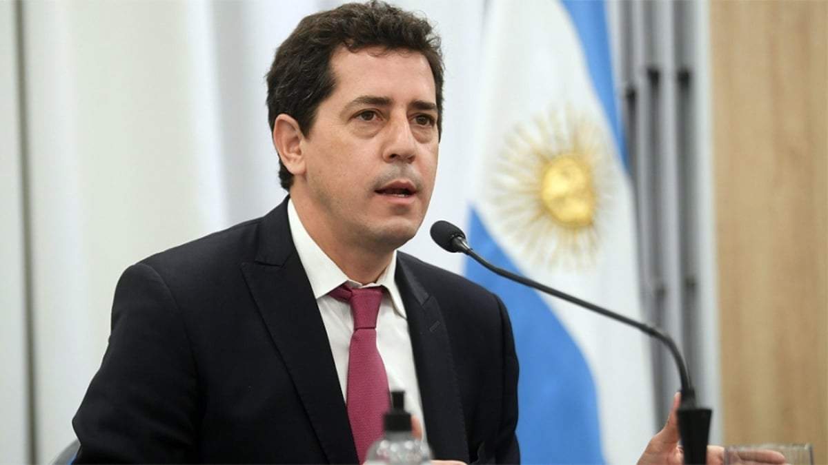 El ministro del Interior, Wado de Pedro. Fuente: (Twitter)