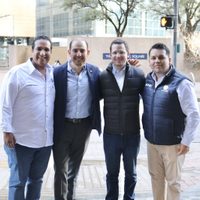 Ricardo Anaya reaparece en evento del PAN junto a Marko Cortés en EU