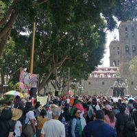 “No es progreso, es ecocidio": ciudadanos protestan contra cablebús en Puebla
