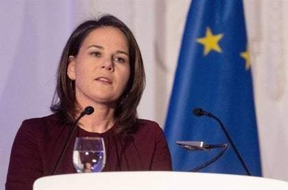 La ministra de Relaciones Exteriores de Alemania, Annalena Baerbock