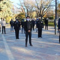 Autoridades de Zapala recordaron el 25 de mayo de 1810 en Plaza de los Próceres