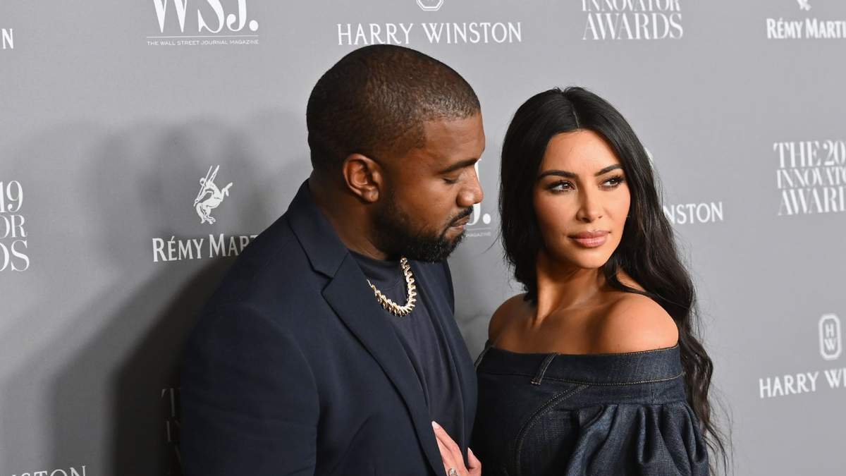 Kanye West y Kim Kardashian. Fuente: (Instagram)