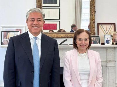 En Estados Unidos, Figueroa presentó a Neuquén como zona estable y con potencial energético y social