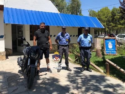 Recuperaron dos motos que habían sido robadas en Río Negro