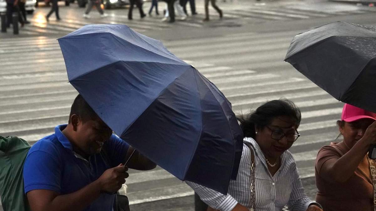 Se pronostican desde lluvias aisladas a puntuales fuertes intensas