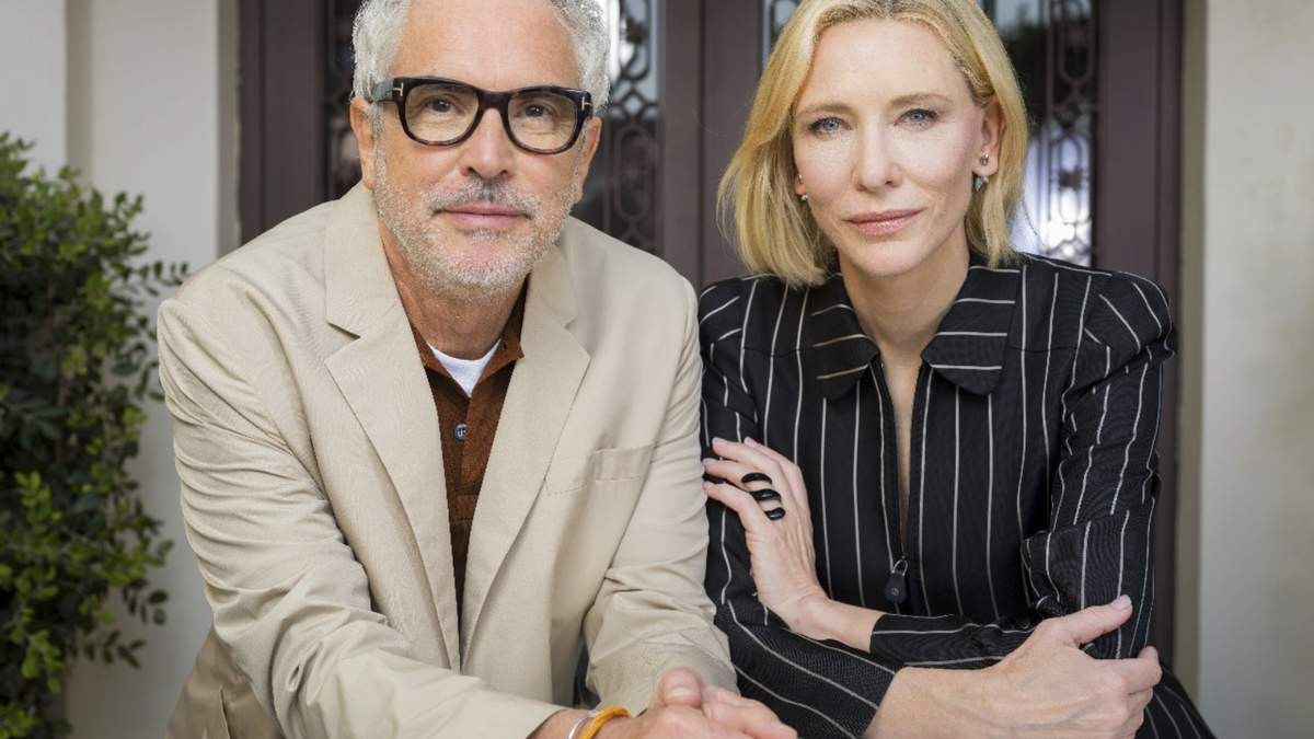 Alfonso Cuarón y Cate Blanchett