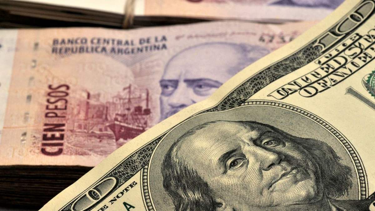 Cotización de dólar en Argentina. Fuente: (Twitter)