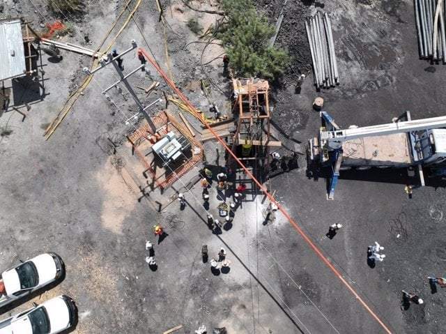 Rescate de mineros en Sabinas