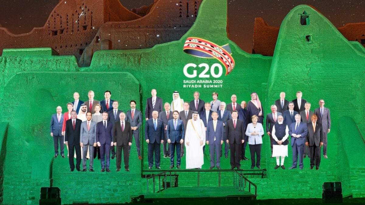 Por la pandemia, la cumbre del G20, y la fotografía, fueron virtuales