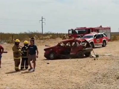 Triple choque sobre la ruta 22 en cercanías de Arroyito, deja una persona fallecida