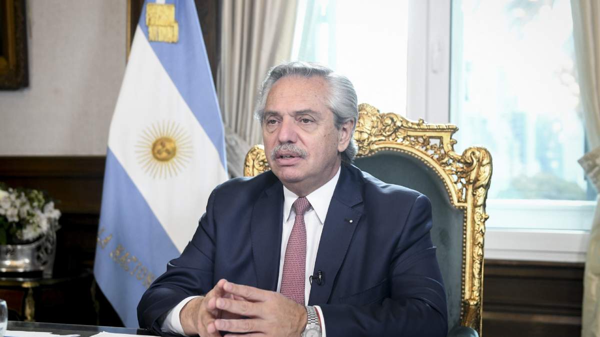 Alberto Fernández, presidente de la Nación. Fuente: (Twitter)