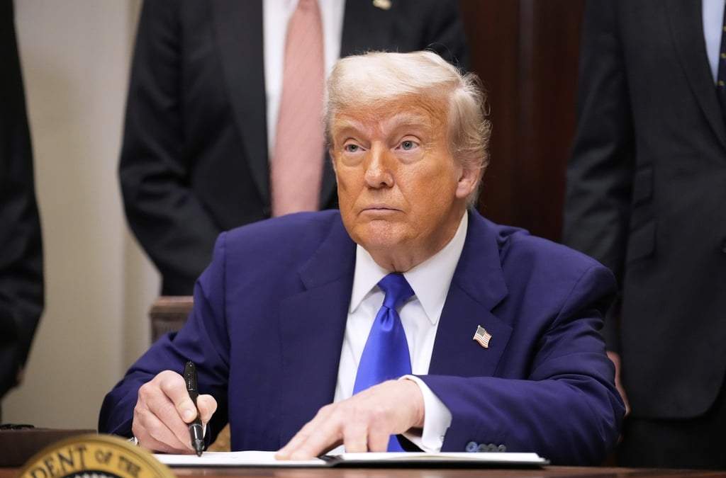 El presidente Donald Trump