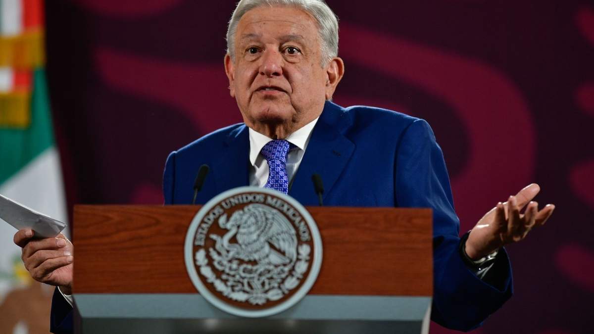 El presidente López Obrador