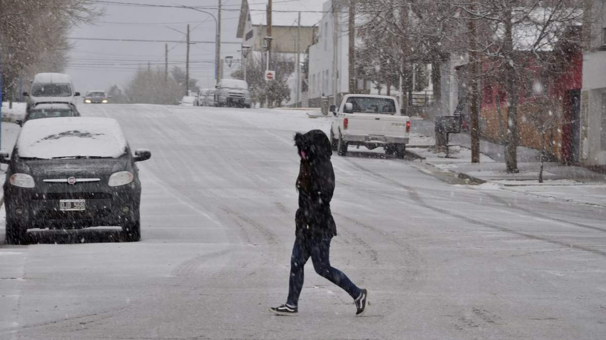 Nieve en Neuquén. Fuente: (Twitter)