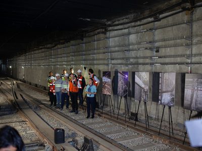 Sheinbaum entrega obra civil de primer tramo de Línea 1 del Metro; hasta mayo abrirá a los usuarios