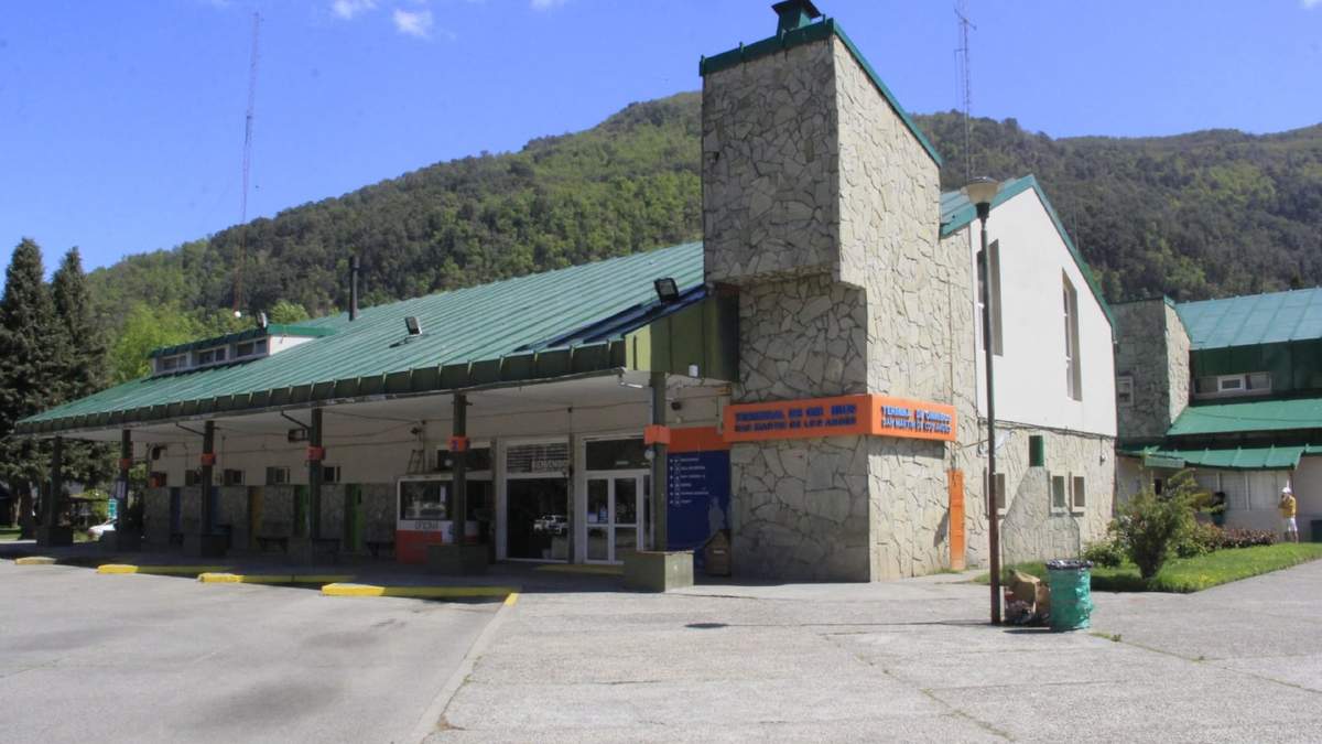 Terminal de ómnibus de San Martín de los Andes. Fuente: (Twitter)